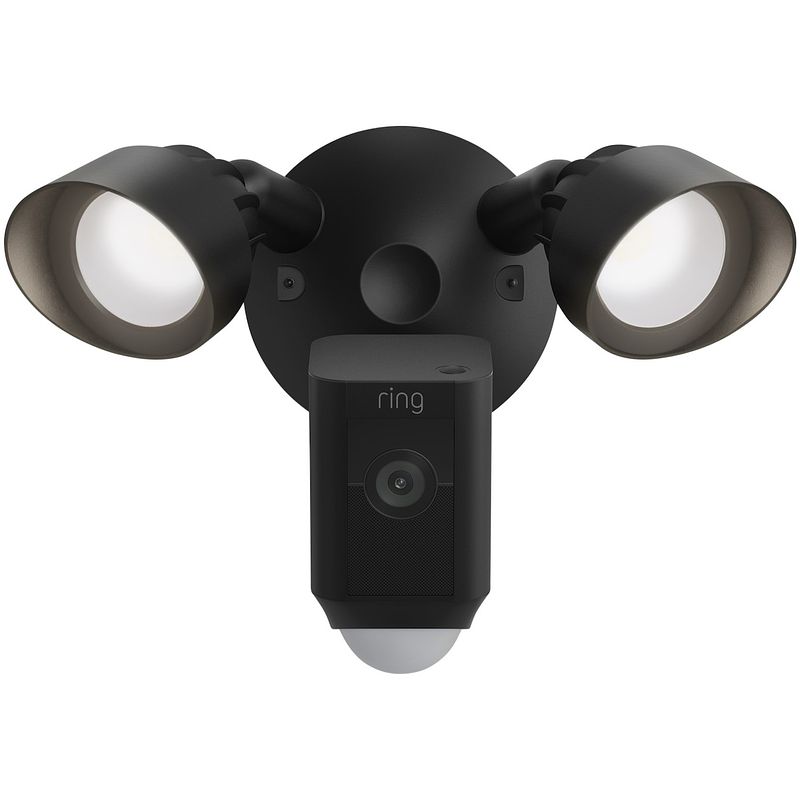 Foto van Ring floodlight cam wired plus ip-camera zwart