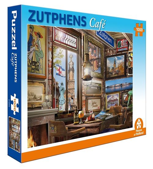 Foto van Zutphens cafã© (1000 stukjes) - puzzel;puzzel (8719324373999)