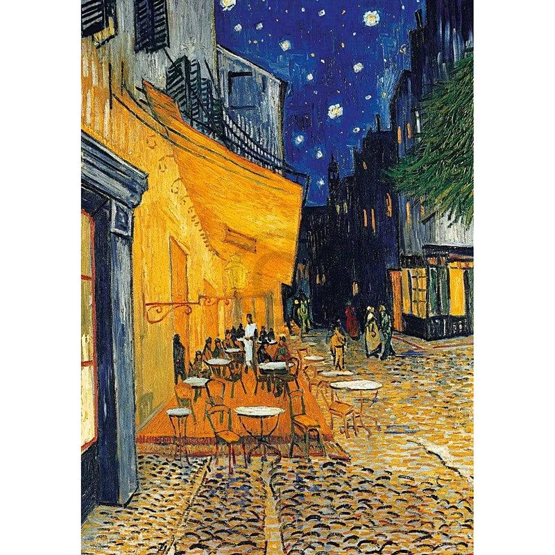 Foto van Vincent van gogh - café-terrasse am abend kunstdruk 21x29.7cm