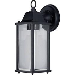 Foto van Ledvance endura® classic lantern l 4058075206649 buitenlamp (wand) led e27 zwart
