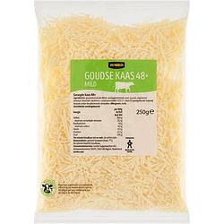 Foto van Jumbo goudse kaas mild 48+ geraspt 250g