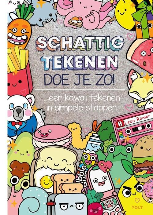 Foto van Schattig tekenen doe je zo! - leon römer - paperback (9789021461168)