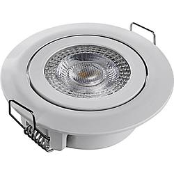 Foto van Heitronic 500665 dl7202 led-inbouwlamp led led vast ingebouwd 5 w wit