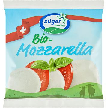 Foto van Zuger bio mozzarella 100g bij jumbo