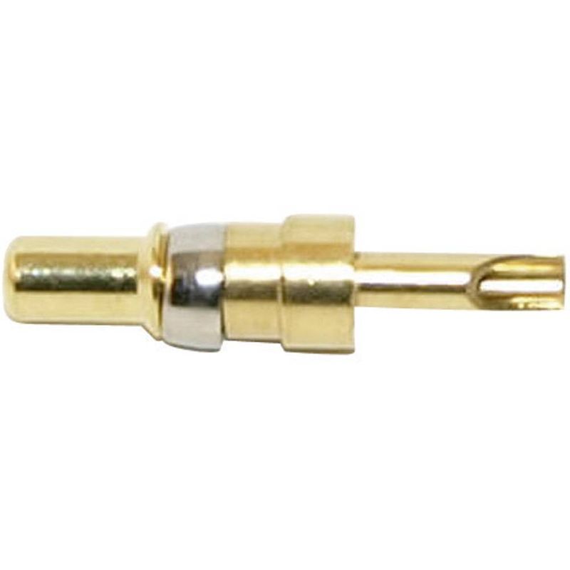 Foto van Conec 131c10019x hoogvermogen stiftcontact awg (min.): 20 awg (max.): 16 goud op nikkel 10 a 1 stuk(s)