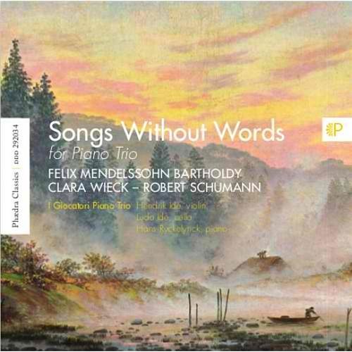 Foto van Songs without words for piano trio - cd (5412327292344)