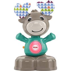 Foto van Fisher-price linkimals muzikaal rendier junior 18 cm groen