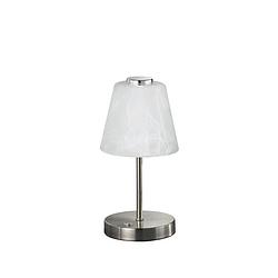Foto van Moderne tafellamp emmy - metaal - grijs