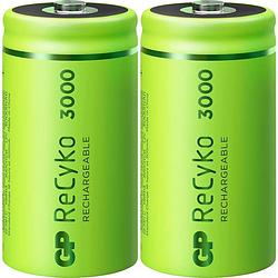 Foto van Gp oplaadbare batterij c 3000 mah 2-pack
