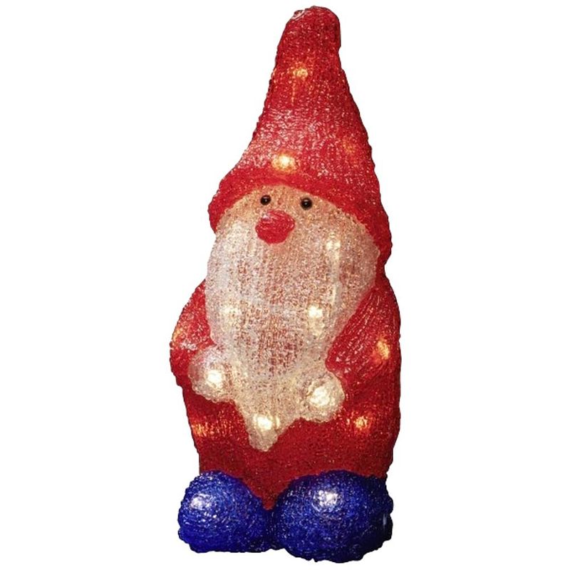 Foto van Konstsmide 6227-103 acryl figuur kerstman warmwit led warm-wit