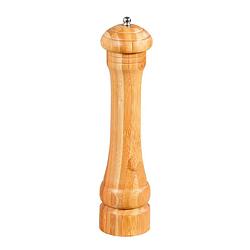 Foto van Fsc® bamboe houten pepermolen - ø6.2 hoogte 26.5 cm - zoutmolen en
