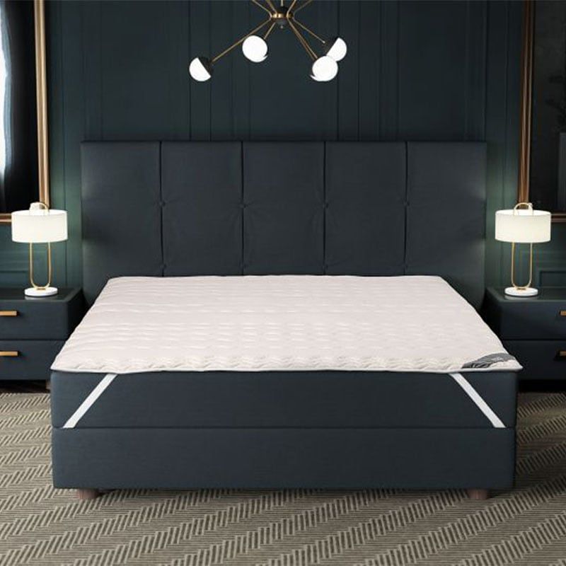 Foto van Swiss nights luxe matrasbeschermer 90x200 - 90x200 cm - swiss night - dekbed-discounter.nl