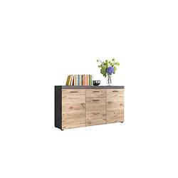 Foto van Swift dressoir 3 deuren, 1 lade eik decor.