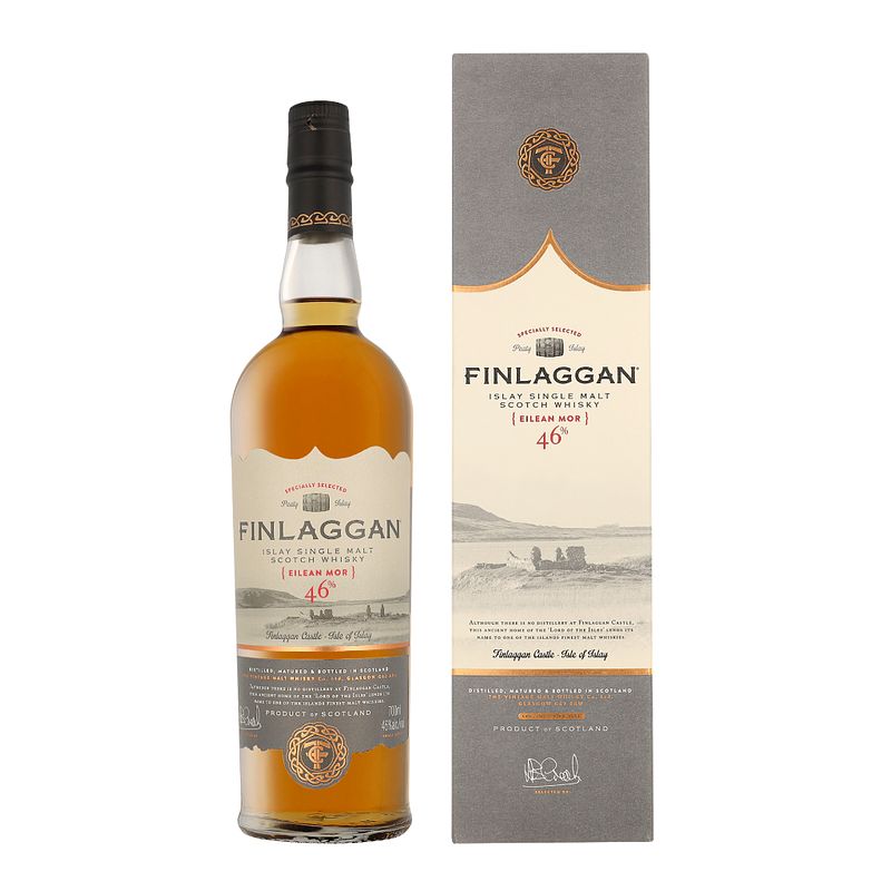 Foto van Finlaggan eilean mor 70cl whisky + giftbox