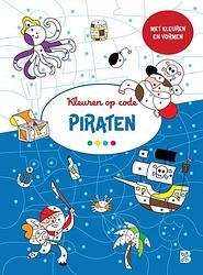 Foto van Kleuren op code: piraten 3+ - paperback (9789403234175)