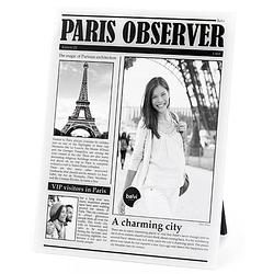 Foto van Balvi fotolijst parijs krant 23 x 18 cm acryl wit