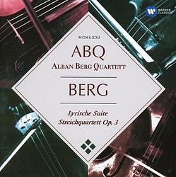 Foto van Berg: lyric suite, string quartet op.3 - cd (0190295928070)