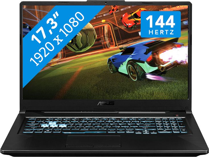 Foto van Asus tuf gaming f17 fx706heb-hx114w