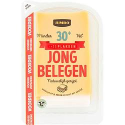 Foto van Jumbo jong belegen kaas 30+ plakken 300 g voordeelverpakking