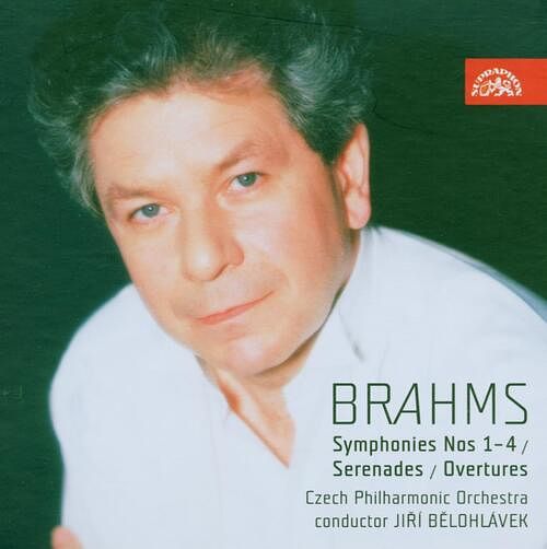 Foto van Brahms: symphonies 1-4-serenades-overtures - cd (0099925386825)