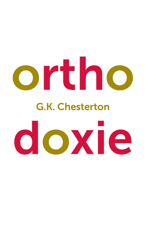 Foto van Orthodoxie - g.k. chesterton - ebook (9789043527354)