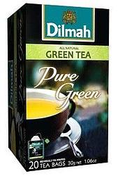 Foto van Dilmah all natural green pure green thee