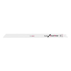 Foto van Bosch accessories 2608656022 reciprozaagblad s 1222 vf, flexible for wood and metal, verpakking van 5 stuks zaagbladlengte 300 mm 5 stuk(s)