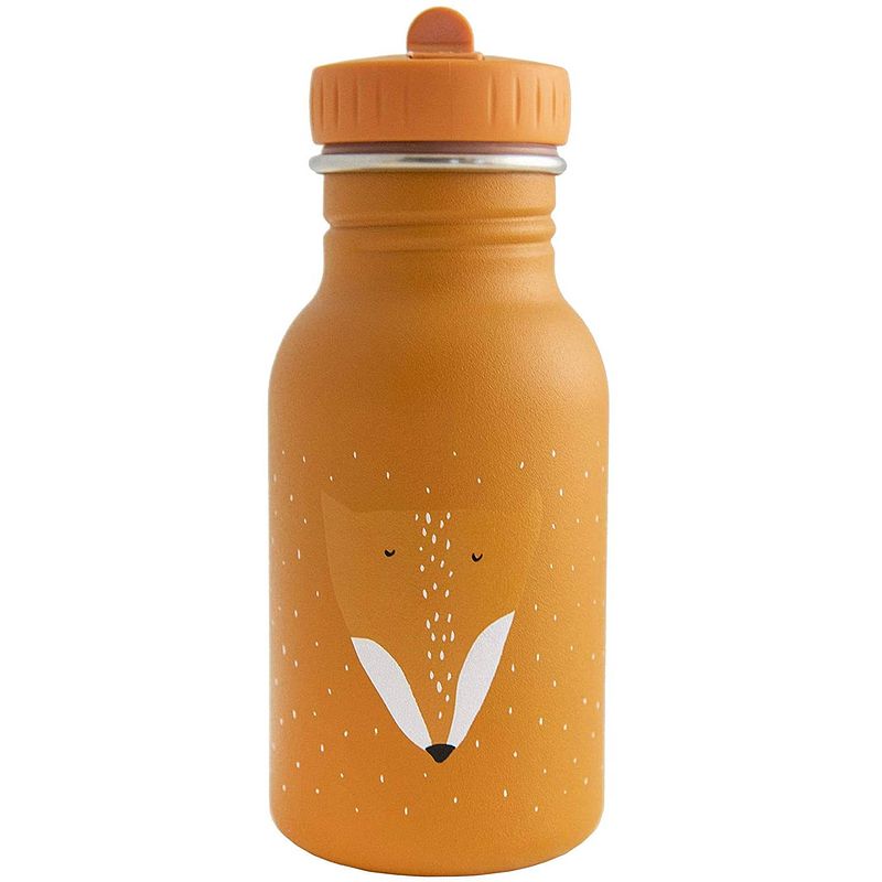 Foto van Trixie drinkbeker mr. fox junior 350 ml rvs oranje