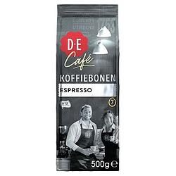 Foto van Douwe egberts d.e cafe espresso koffiebonen 500g bij jumbo