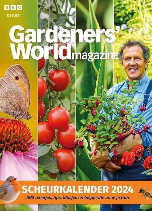 Foto van Gardeners world scheurkalender 2024 - red. - paperback (9789085718178)