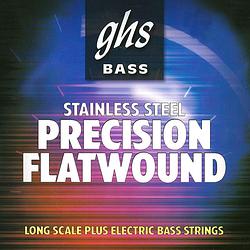 Foto van Ghs m3050-5 bass precision flats snarenset voor 5-snarige bas