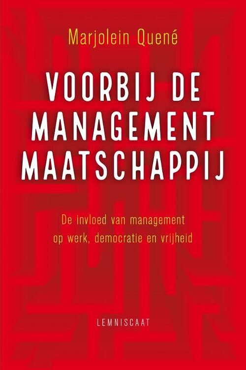 Foto van Voorbij de managementmaatschappij - marjolein quené - paperback (9789047714507)