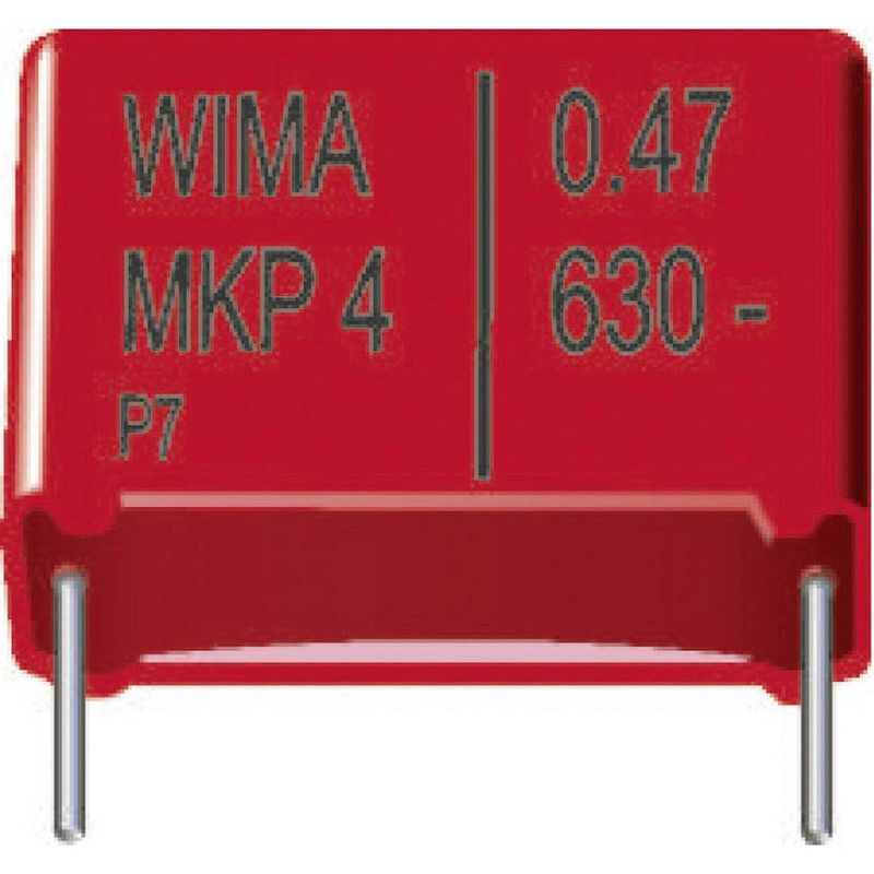 Foto van Wima mkp4o121002f00kssd 1 stuk(s) mkp-foliecondensator radiaal bedraad 0.01 µf 1000 v/dc 20 % 7.5 mm (l x b x h) 10.3 x 5.7 x 12.5 mm