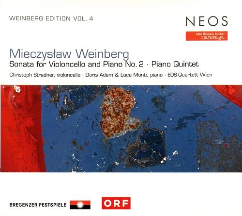 Foto van Weinberg: sonata for violoncello and piano no.2/piano quintet - cd (4260063111280)