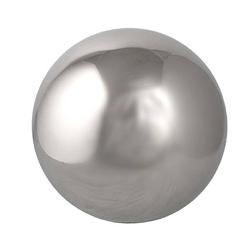 Foto van Esschert design heksenbol 9,8 cm rvs zilver