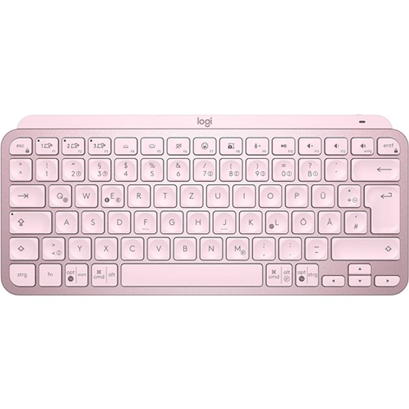 Foto van Logitech toetsenbord mx keys mini (roze)