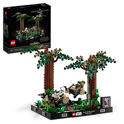 Foto van Lego star wars endor speeder achtervolging 75353