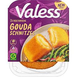 Foto van Valess vegetarische schnitzel milner gouda 2 stuks 180g bij jumbo