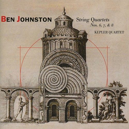 Foto van Ben johnston: string quartets nos. 6 7 & 8 - cd (0093228073024)