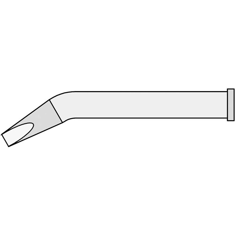 Foto van Weller xt mx soldeerpunt beitelvorm, gebogen grootte soldeerpunt 3.2 mm lengte soldeerpunt: 53.5 mm inhoud: 1 stuk(s)