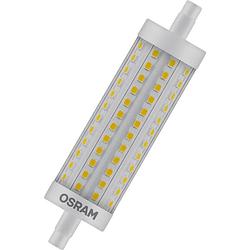 Foto van Osram 4058075432673 led-lamp energielabel e (a - g) r7s ballon 16 w = 125 w warmwit (ø x l) 29 mm x 118 mm 1 stuk(s)