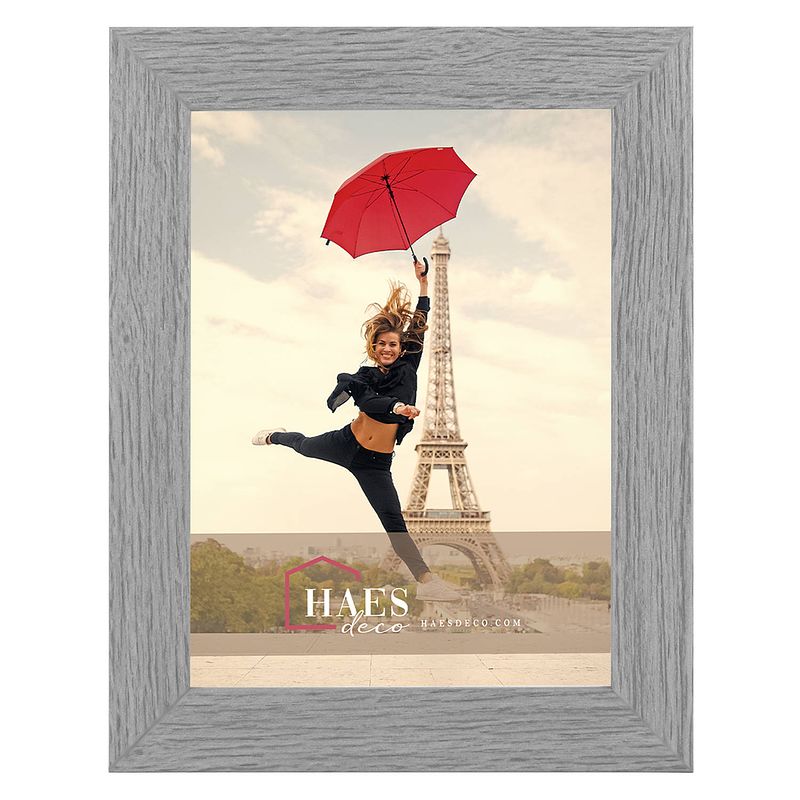 Foto van Haes deco - houten fotolijst paris vintage grijs 15x20 -sp001152