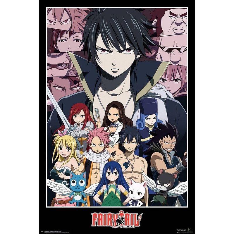 Foto van Gbeye fairy tail group poster 61x91,5cm