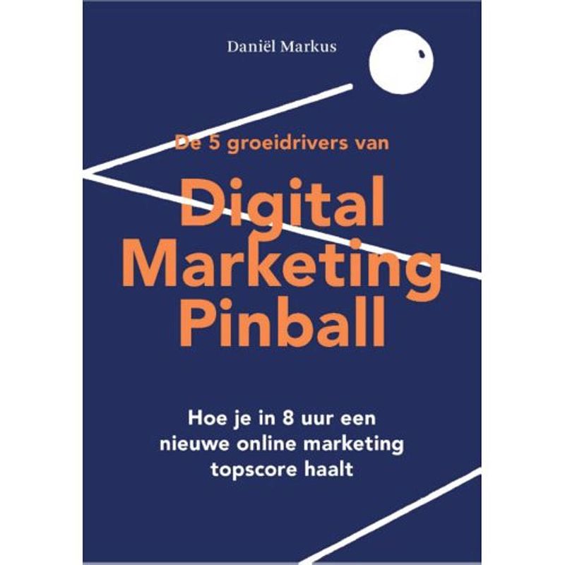 Foto van Digital marketing pinball