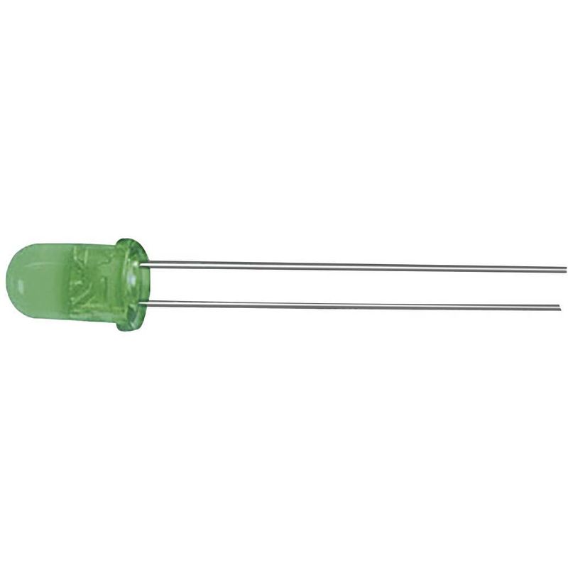 Foto van Kingbright l-7104cgck bedrade led groen rond 3 mm 350 mcd 34 ° 20 ma 2.1 v