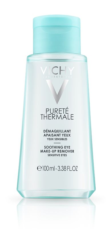 Foto van Vichy pureté thermale reinigingslotion ogen - ook voor gevoelige ogen