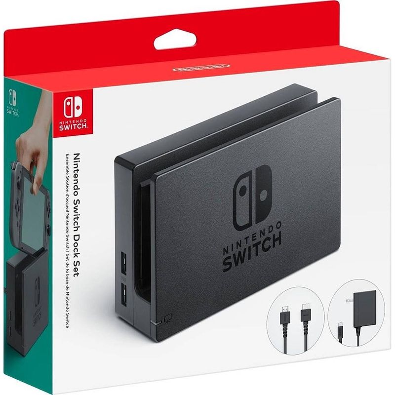 Foto van Nintendo switch dock set charging system