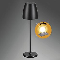 Foto van Megatron tavola solar mt68059 tafellamp met accu led 2 w zwart