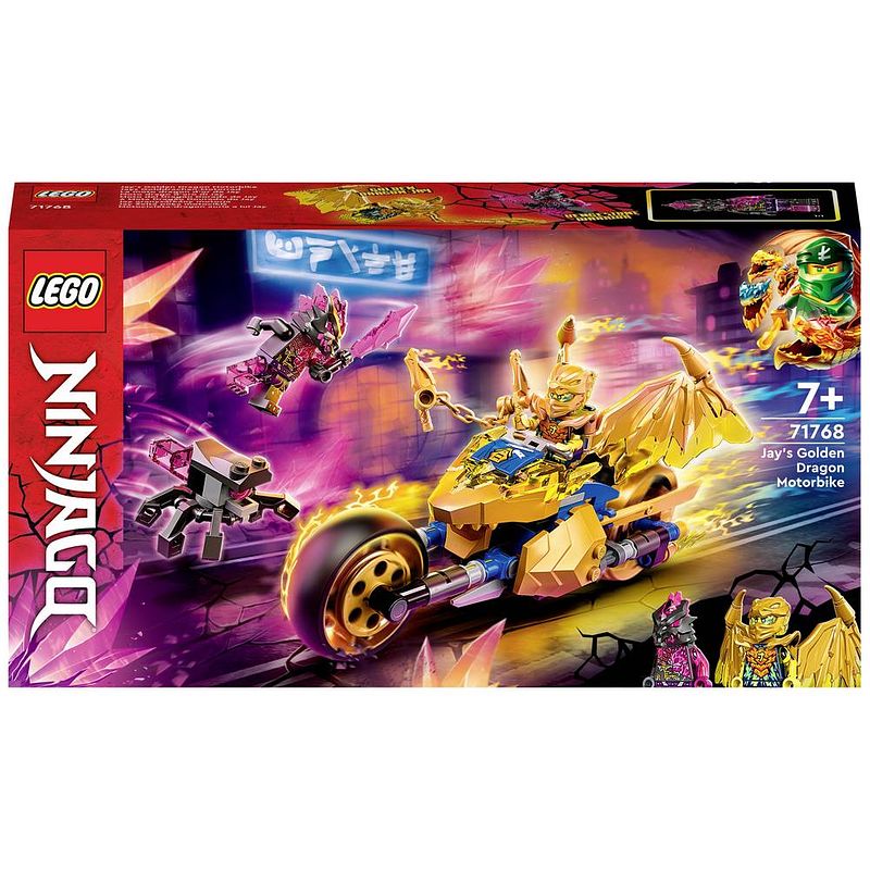 Foto van Lego® ninjago 71768 jays gouden drakenmotorfiets