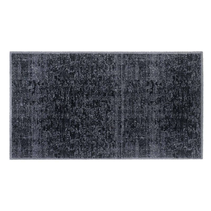 Foto van Binnenmat hoogpolig universal velvet antraciet 67 x 120 cm